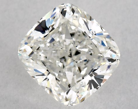 GIA 1.05 Carat H-SI1 Ideal Cut Cushion Modified Diamond